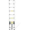 Aluminum Material and Single Straight Ladders Structure telescopic ladder 4.4m